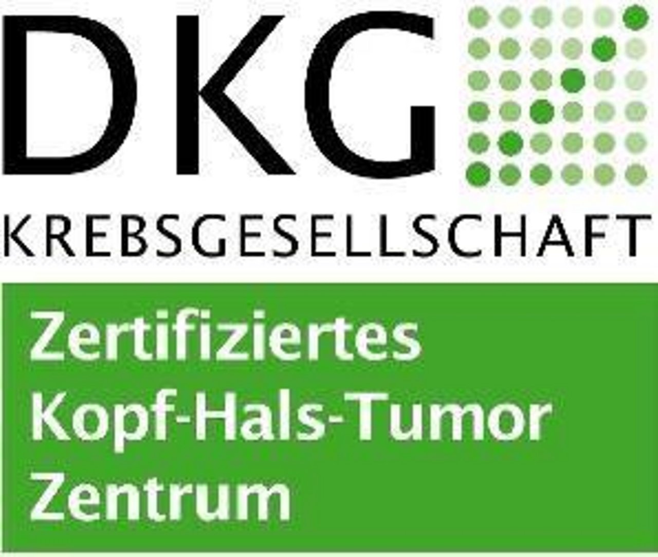 DKG Zertifiziertes Kopf-Hals-Tumor-Zentrum